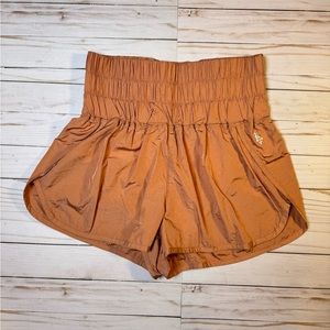 Free People Movement Athletic Shorts Women’s XS Salmon Peach Color High Waist